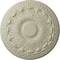 Ekena Millwork Colton Ceiling Medallion (Fits Canopies up to 4 3/4"), Hnd-Painted Clear Yellow, 15 3/4"OD x 1 1/2"P CM15CNCYF - alternate 1